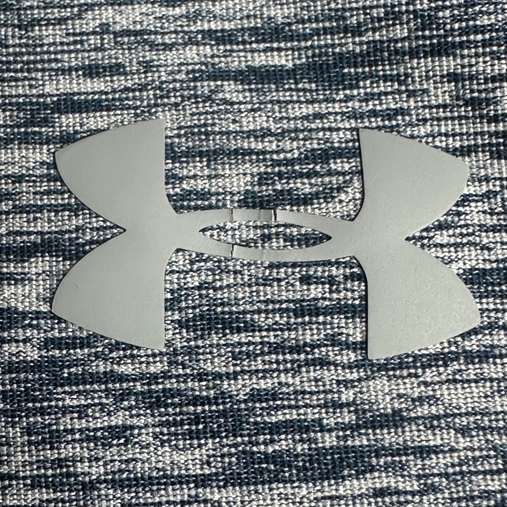 Under Armour Mens HeatGear Polo Shirt Blue Space Dye Heather 1291347 Large - Picture 4 of 8
